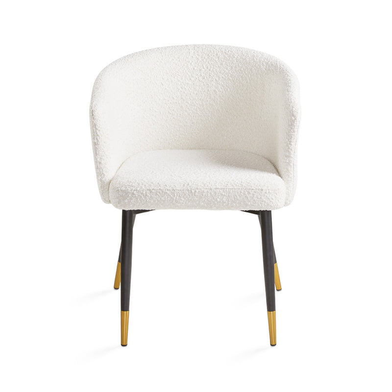 JORDAN CHAIR in White Boucle