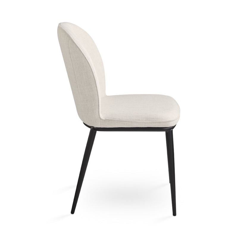 Angie Dining Chair in Silex ivory